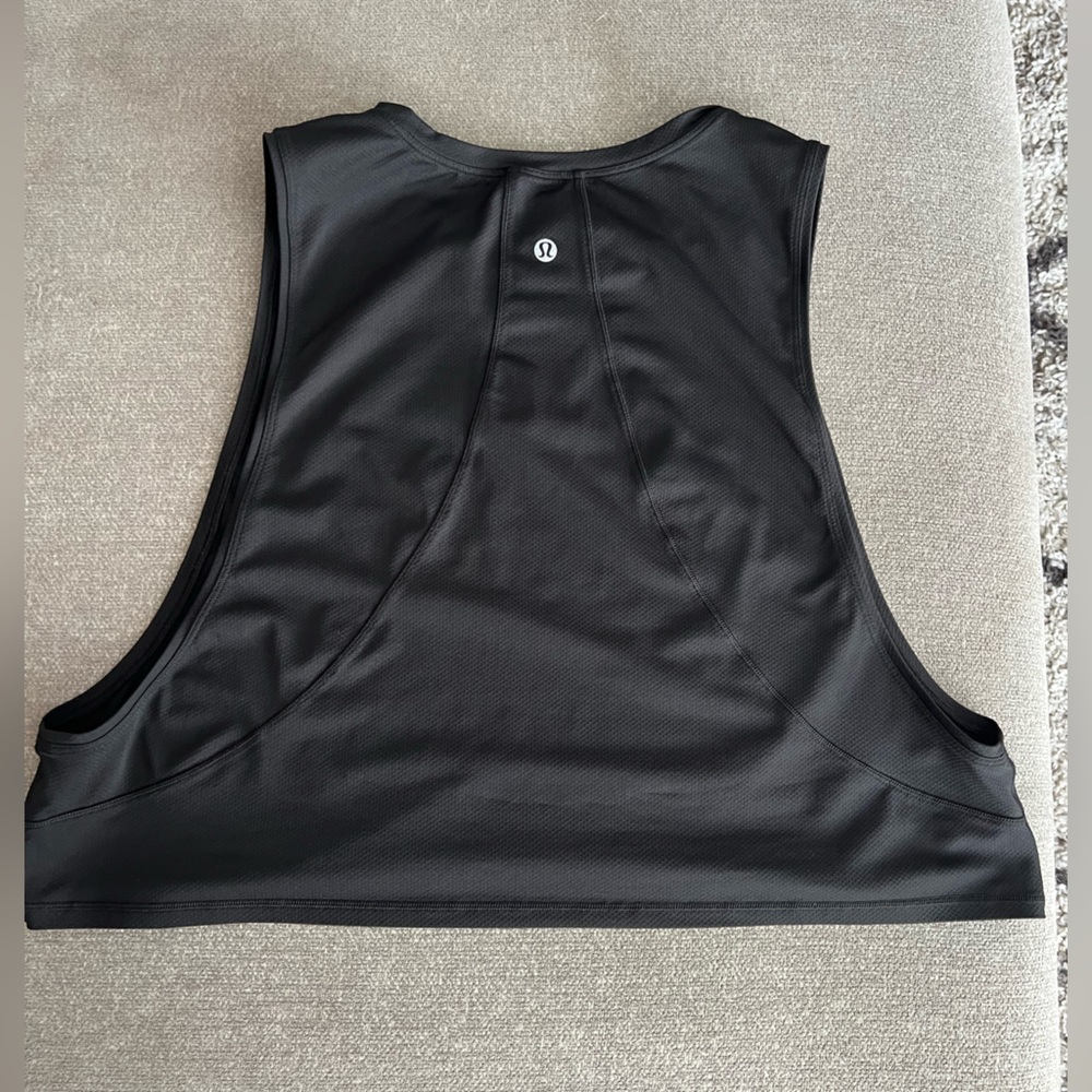 Lululemon muscle crop tough tank